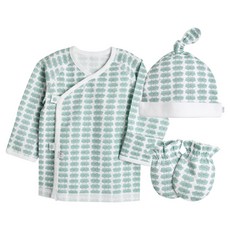 moimoln 新生兒棉質單件禮盒組 M242SSN65P