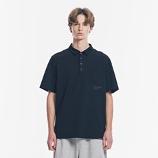 SKECHERS 男士針織基本款翻領T恤 SL3MTCFM07