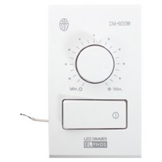 ELPHOS LED專用 Simple 附開關型 Dimmer 調光 調光器 800W + 丁腈手套, 1個