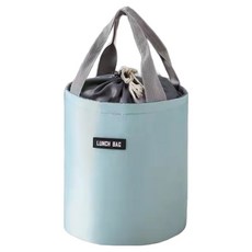 All is you 圓形日常便當袋, 1個, 藍色