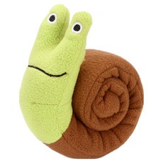 TTpet 狗狗蝸牛嗅聞啾啾玩具, 1個, 綠色