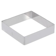 de Buyer 畢耶 不鏽鋼方形塔圈, 1個