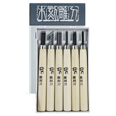 All Is You 原木陶藝雕刻刀, 5入