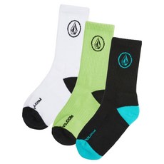 Volcom 兒童撞色襪3件組 VJASSCE15096
