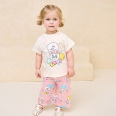 milkmilelolo Esther Bunny 幼童用 Love Me Bunnyme 睡衣上下套裝