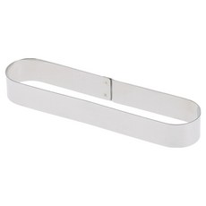 de Buyer 畢耶 不鏽鋼橢圓塔圈, 1個