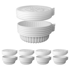 Bloom at home 馬鈴薯排骨湯 麻辣燙 容器 白色 特小 25入 + 蓋子 25入 組, 1套