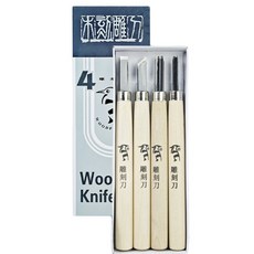 All is You 陶藝雕刻刀 原木4件組