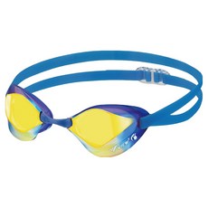 VIEW 成人用 BLADE F 鏡面防霧泳鏡 V122SAM, 1個, CBLOR