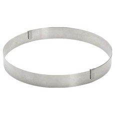 de Buyer 畢耶 不鏽鋼可調式塔圈, 1個