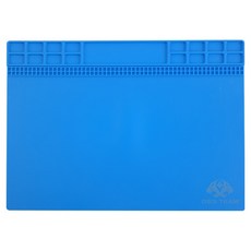 Coms 矽膠工作墊 耐熱絕緣 焊接維修墊 34.5 x 24.5 cm, 1個