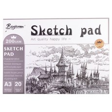 All Like 加厚高級繪圖本 繪圖本 20p, 1個, A3