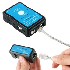 컴스 랜 테스터기 M726AT USB RJ45 LAN 분리형 Tester ITB701, 1개