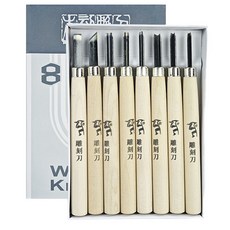 All is You 原木陶藝雕刻刀, 8入