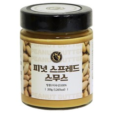 너츠브라더 땅콩버터 피넛 스프레드 스무스, 1개, 200g