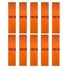 파인크렙 독일제 주름지 주황, 50 x 250 cm, 10개