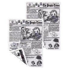 寵物沙沙報紙玩具, 2個, 混色