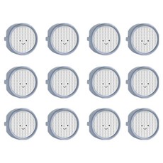 微笑插座安全蓋, 12個, 深藍色