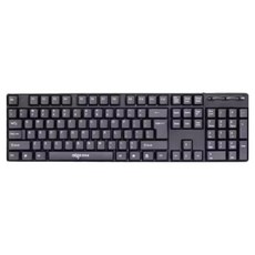 올파라존 부드러운 유선 패트리어트 921 유선 싱글 키보드 ONE SIZE, 블랙