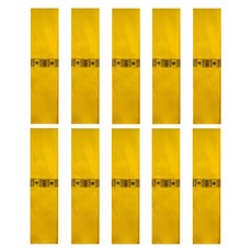 파인크렙 독일제 주름지 노랑, 50 x 250 cm, 10개