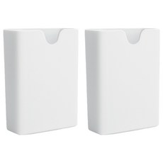 리치쌀봉 다기능 테이블 사이드포켓, 화이트, 2개