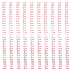 Limit 30孔活頁夾圓形活頁夾, 粉色, 12mm, 10個