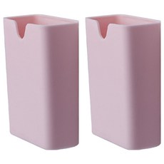 리치쌀봉 다기능 테이블 사이드포켓, 핑크, 2개