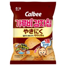 가루비 감자칩 야키니쿠맛, 55g, 1개