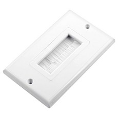 Coms 牆面面板 WALL PLATE 端口收尾用, NA944, 1個