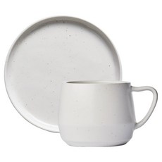 L'assiette Ari 咖啡杯 L + Ari 盤子組合, 1套, 雪白色