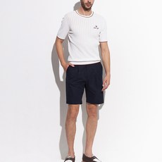 GARMENT GOLF 男士單褶五分短褲 GMHPD205