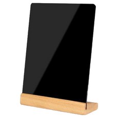 Norreunorre 壓克力桌上型留言板 備忘錄板 + 底座 淺棕色套組