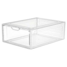 써뉴즈 고급 아크릴 신발 정리 케이스 S, 투명, 1개