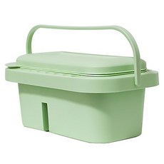 Pick and Home 3合1便攜式水彩顏料水桶, 馬卡龍綠