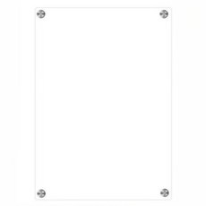 PickUpLife 냉장고 인테리어 완전투명 아크릴 자석 메모보드 타입2