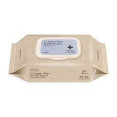 MOTHER-K 淨護酒精清潔濕紙巾 60張, 1包