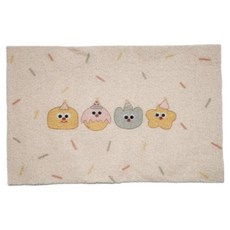 미소로운 큐트 모양 미끄럼방지 욕실 매트, 방울프렌즈, 1개