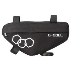 B-SOUL LUMION 自行車三角車架包, 1個, 黑色