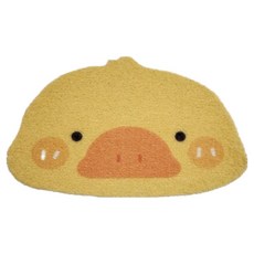 미소로운 큐트 모양 미끄럼방지 욕실 매트, 오리, 1개