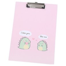 ARUZ 簡易文件夾板 31 x 22 x 3 cm, 1個, 粉紅色