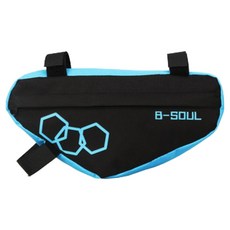 B-SOUL LUMION 自行車三角車架包, 1個, 藍色