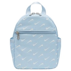 NIKE 耐吉 Futura 迷你後背包 FN0939-440, 淺軍械藍 + 帆白色