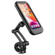 루미온 흔들림 없는 방수 휴대폰 거치대, 블랙, 1개