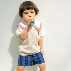 삠뽀요 아동용 토리 카라 상하의 세트 OLECE01