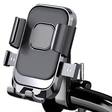 루미온 고급형 원터치 휴대폰 거치대, 블랙, 1개