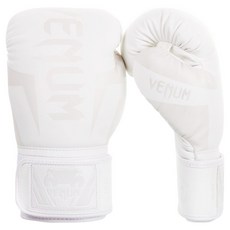 VENUM 菁英 踢拳 泰拳 MMA 拳擊手套組, 1套, 白色 + 白色