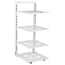 plala 平底鍋整理架, 1個, 白色, 4層