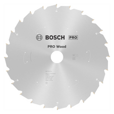보쉬 PRO 목재용 충전 원형톱날 254 x 2.2 / 1.6 x 30 mm T24 2608842237, 1개