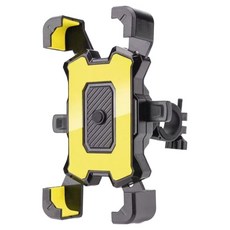 루미온 자전거 휴대폰 거치대, 옐로우, 1개