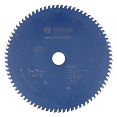 BOSCH 博世 Expert適用於鋁材用充電圓鋸片 254*30*2.4/1.8mm 78T 2608644687, 1個